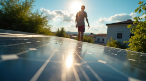 L'entretien des panneaux solaires : pourquoi moins fréquemment peut être mieux